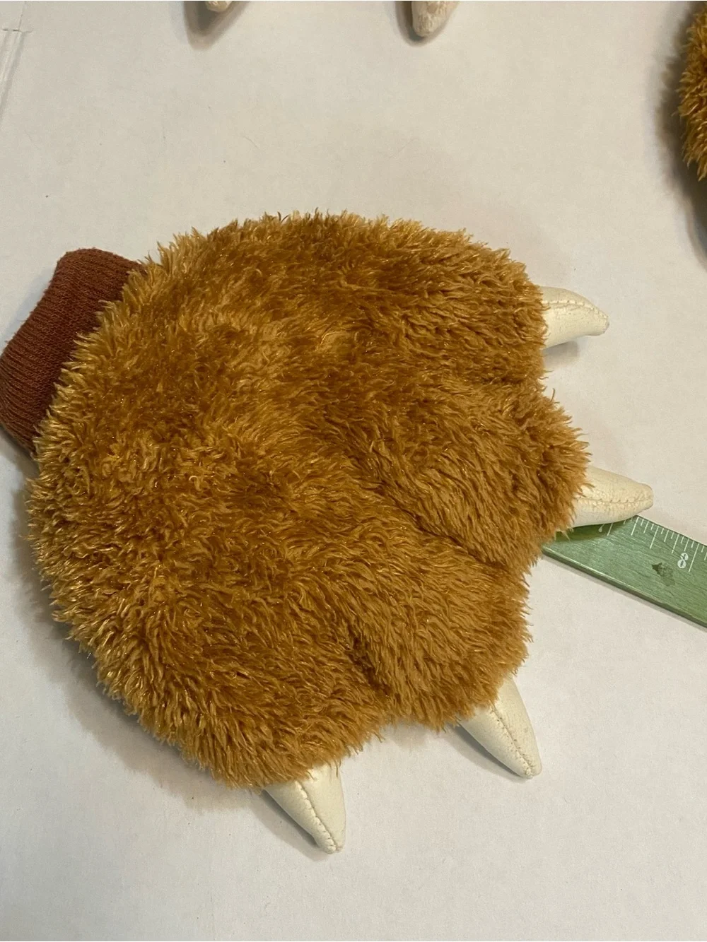 Plush Children’s Lion Dress‑Up Set – Headpiece, Paw Gloves & Paw Feet Covers